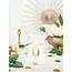 PartyDeco Transparante Tafel Nummers - Goud