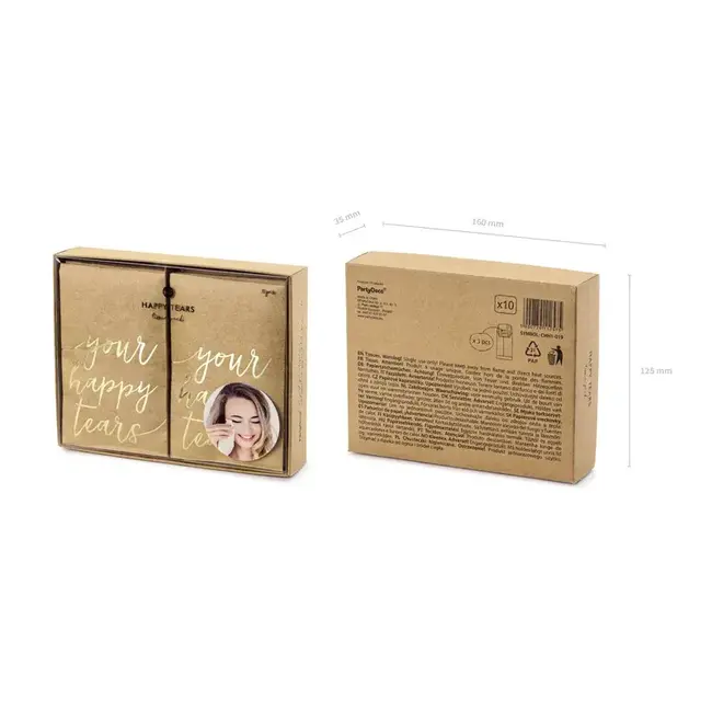 Zakdoekjes Your Happy Tears - Goud