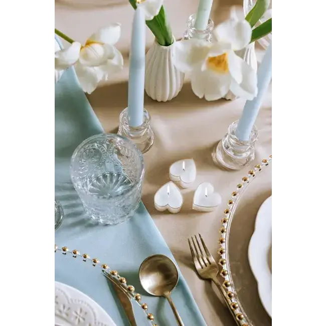 Theelicht Kaarsen Wit Hart