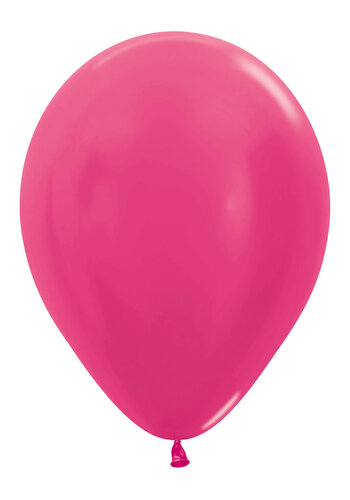 Heliumballon Magenta Metallic (28cm) 