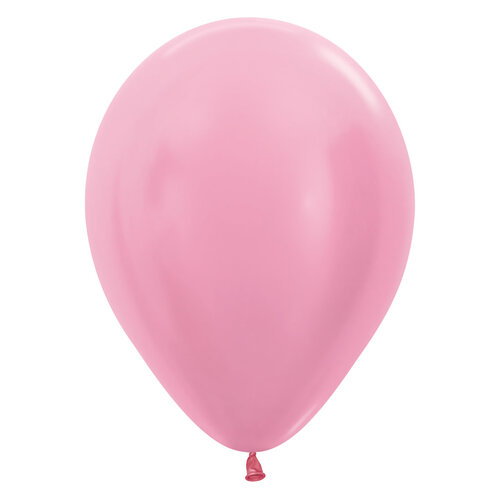 Heliumballon Licht Roze Metallic (28cm) 