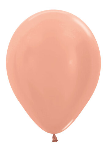 Heliumballon Rosé Gold Metallic (28cm) 