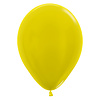 Qualatex Helium Ballon Geel Metallic (28cm)