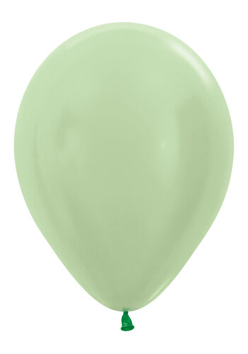 Heliumballon Lime Groen Metallic (28cm) 