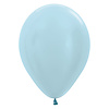 Qualatex Helium Ballon Licht Blauw Metallic (28cm)