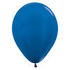 Qualatex Helium Ballon Donker Blauw Metallic (28cm)