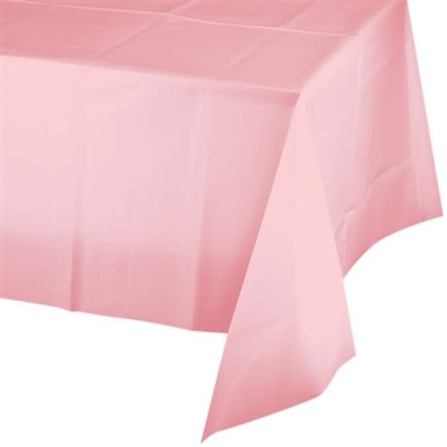 Tafelkleed Papier Licht Roze-1