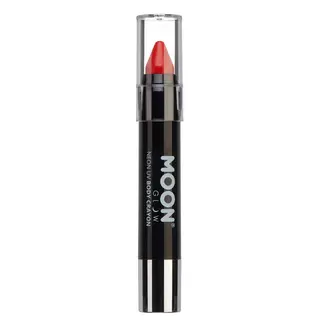 moon Body Crayon Neon - Red
