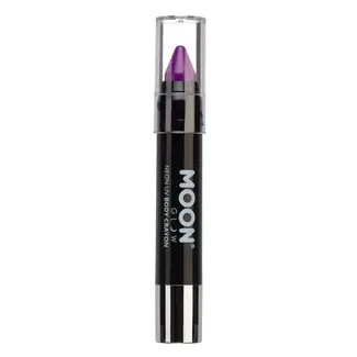 moon Body Crayon Neon - Purple