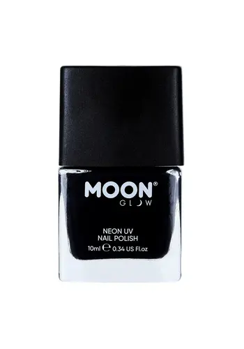 Neon UV Nagellak - Zwart - 10ml 