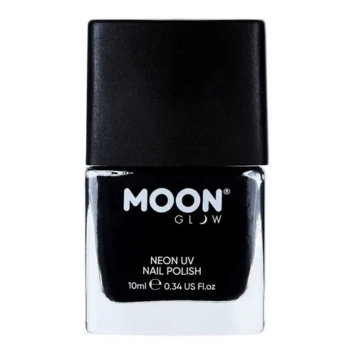 Neon UV Nagellak - Zwart - 10ml 