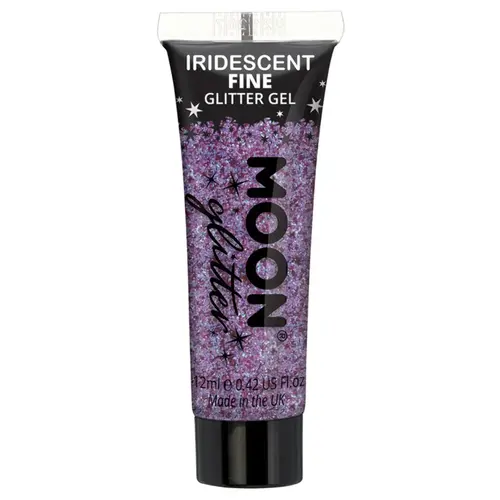 Iridescent fine Glitter gel Purple - 12ml 