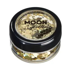 moon Chunky Glitter - Gold - 3 gram