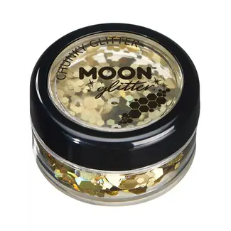 moon Chunky Glitter - Gold - 3 gram