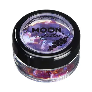 moon Chunky Glitter - Paars - 3 gram