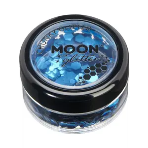 moon Chunky Glitter - Blauw - 3 gram