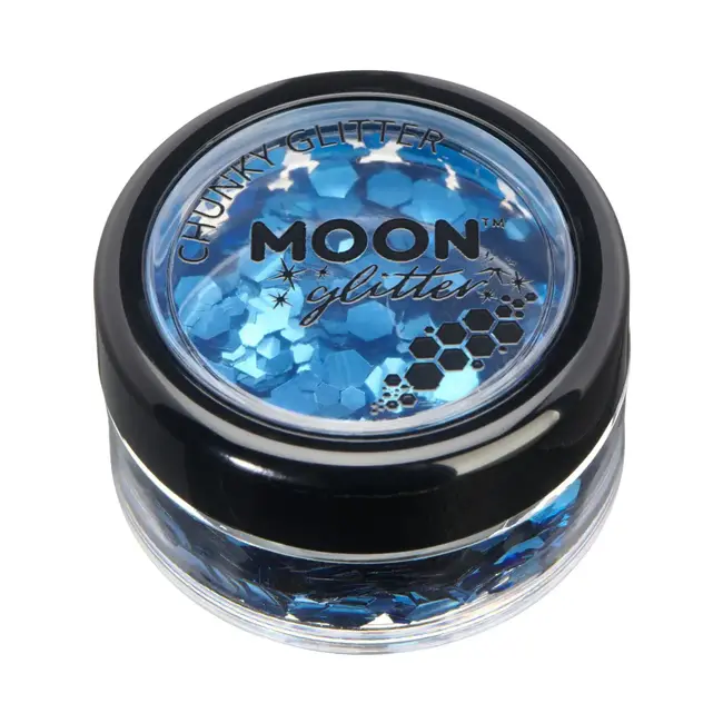 Chunky Glitter - Blauw - 3 gram