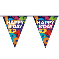 thumb-Vlaggenlijn Colorful Numbers - Happy Birthday-1