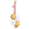 Sempertex Number 1 Jaar Gold Crown Set - Pink