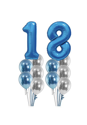 Double Numbers Sturdy Blue Age Set 