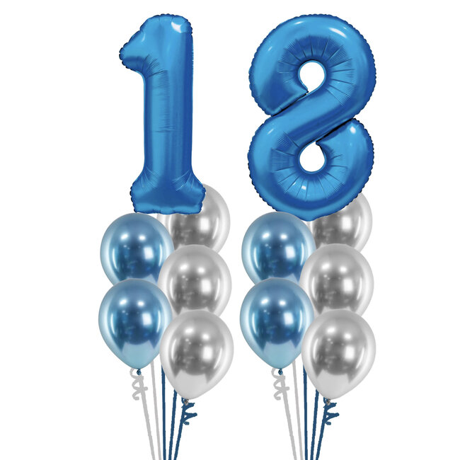 Double Numbers Sturdy Blue Age Set