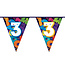 Vlaggenlijn Colorful Numbers - 3 Jaar