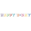 Haza-Witbaard Letterslinger Colorful Numbers "Happy Bday"