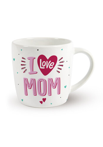 Moederdag Mok - I Love MOM 