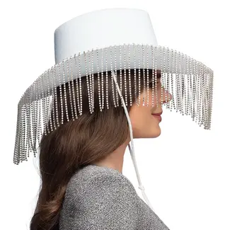 Boland Cowboy Hoed Showgirl - Wit