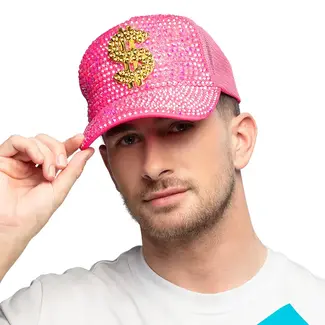 Boland Pet Dollar Neon Roze (verstelbaar)