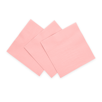 PartyDeco Servetten - Licht Roze