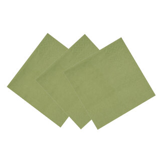 Santex Servetten Olijf Groen