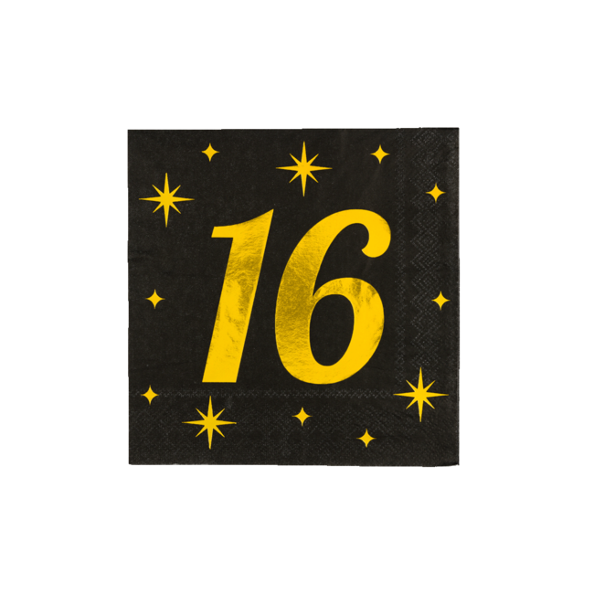 Classy Party Servetten 16 - 16 st - 33cm