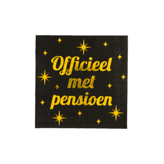 Paperdreams Classy Party Servetten Pensioen
