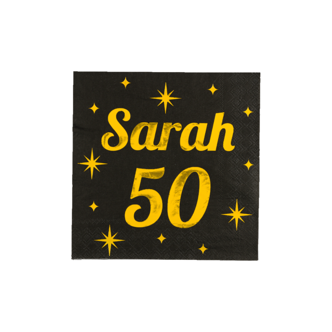 Classy Party Servetten Sarah 50 - 16 st - 33cm