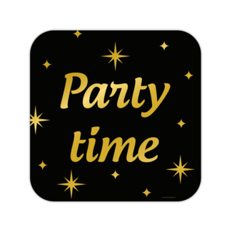 Paperdreams Classy Party Decoration Sign - Party Time