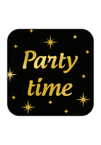 Classy Party Decoration Signs - Party Time 
