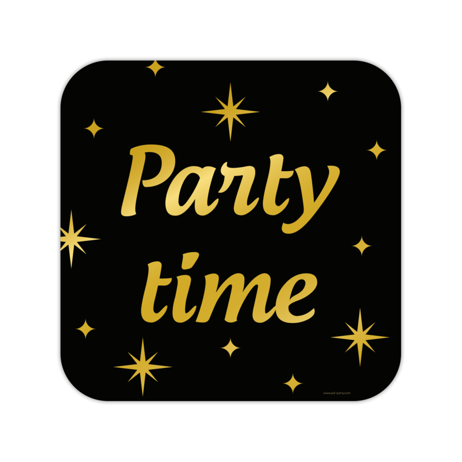 Classy Party Decoration Signs - Party Time-1