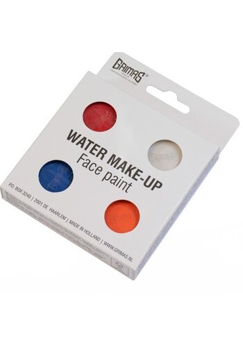 Palette Water Make-up - Holland - 4 kleuren 