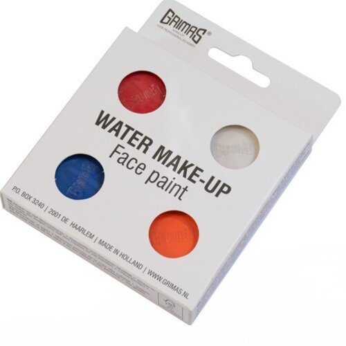 Palette Water Make-up - Holland - 4 kleuren 