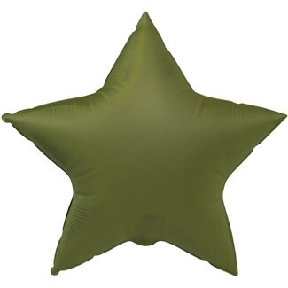 Folatex Folieballon Ster Olive Green