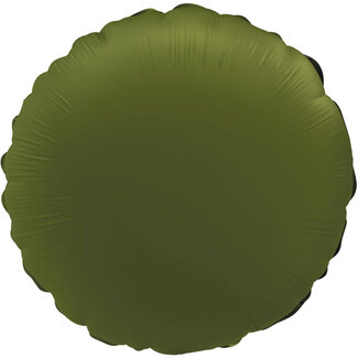 Folatex Folieballon Rond Olive Green