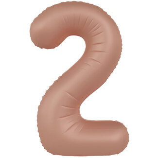 Folat Folieballon 2 Vintage Rose - 86 cm