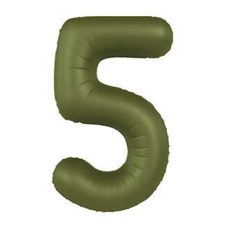 Folatex Folieballon 5 Olive Green - 86 cm