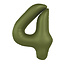 Folat Folieballon 4 Olive Green - 86 cm