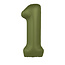 Folatex Folieballon 1 Olive Green - 86 cm