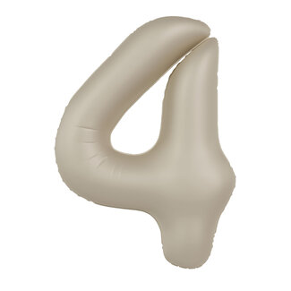 Folat Folieballon 4 Creamy Latte - 86 cm