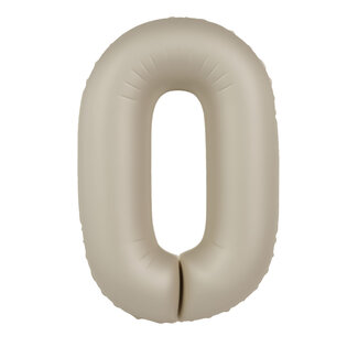 Folat Folieballon 0 Creamy Latte - 86 cm