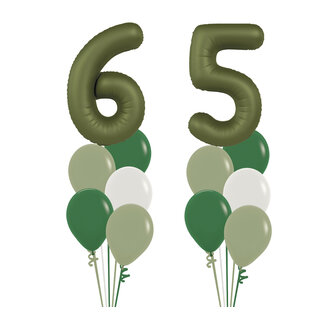 Sempertex Double Numbers Olive Green Set