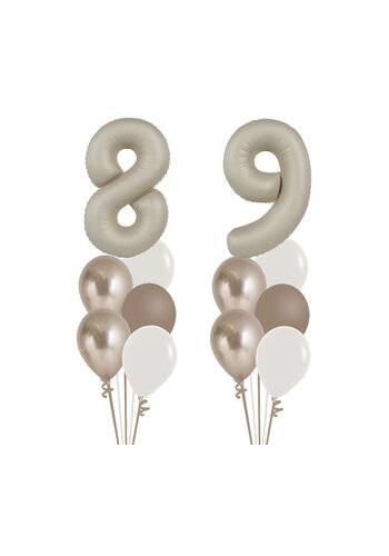 Double Numbers Creamy Latte Set 
